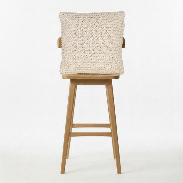 SCU006 cushion cover upright on bar stool
