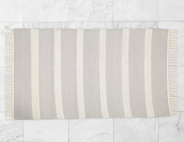 Plush Rug Option 1 Grey and Natural - Amelia Jackson Industries South Africa