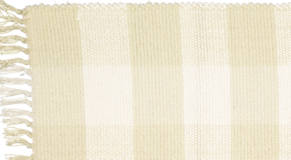 Dhurrie Tabby Natural and Taupe Checks - Amelia Jackson Industries South Africa