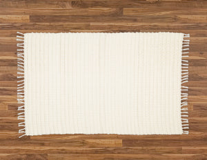 Dhurrie Waffle Weave, Natural - Amelia Jackson Industries South Africa