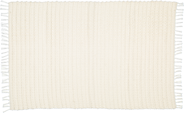 Dhurrie Waffle Weave, Natural - Amelia Jackson Industries South Africa