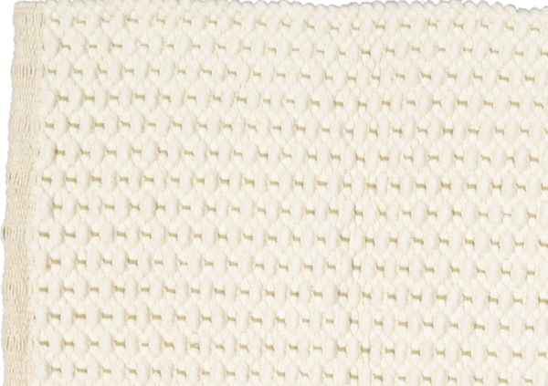 Fancy Twill Rug, Natural with Jute Pinstripe - Amelia Jackson Industries South Africa