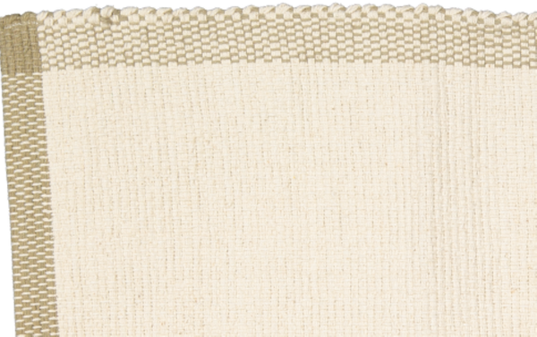 Bathmat Pebble Weave, Natural with a Jute Border - Amelia Jackson Industries South Africa