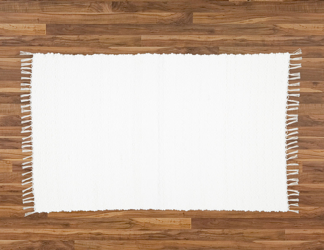 Rag Rug Twill White - Amelia Jackson Industries South Africa