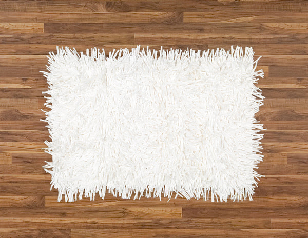 Shaggy White Rug - Amelia Jackson Industries South Africa