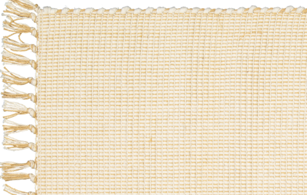 Dhurrie Dobby Weave Natural with Hessian Pinstripe - Amelia Jackson Industries South Africa