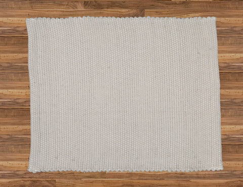 Placemat and Table Runners Dhurrie Tabby Grey