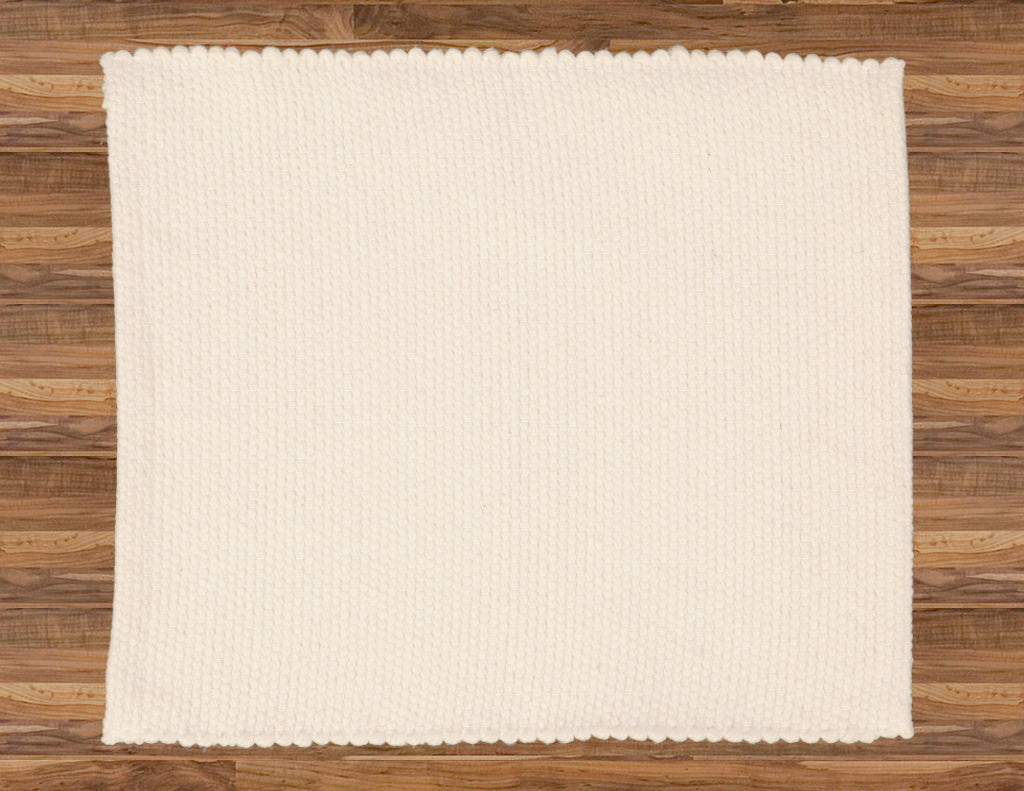 Placemat and Table Runners Dhurrie Tabby Natural