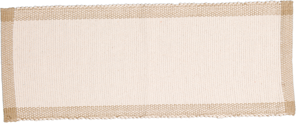 Placemat and Runners in Pebble Weave. Natural with Jute Border. - Amelia Jackson Industries South Africa