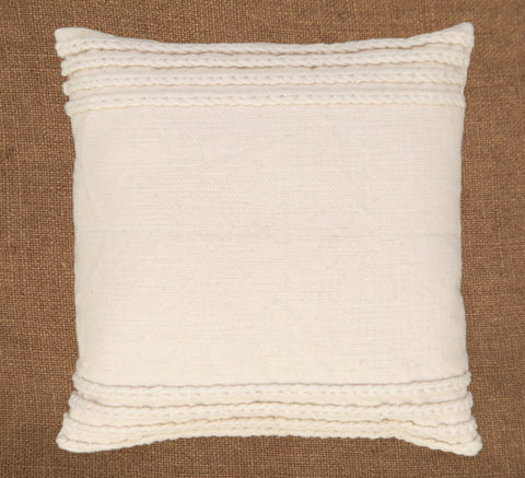 Hand woven scatter cushion cover  60 x 60cm - Soumack detail
